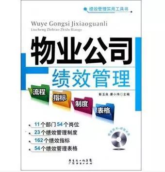 好書推薦 物業公司績效管理流程 指標 制度 表格
