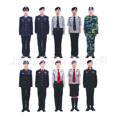 【訂做上海保安制服 物業(yè)公司制服 訂購小區(qū)門衛(wèi)制服 現(xiàn)貨員工制服】價(jià)格,廠家,圖片,制服、工作服,上海焰明實(shí)業(yè)-